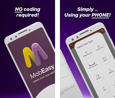 MobEasy - No-code app creation, Instant content editing, Multiple monetization options