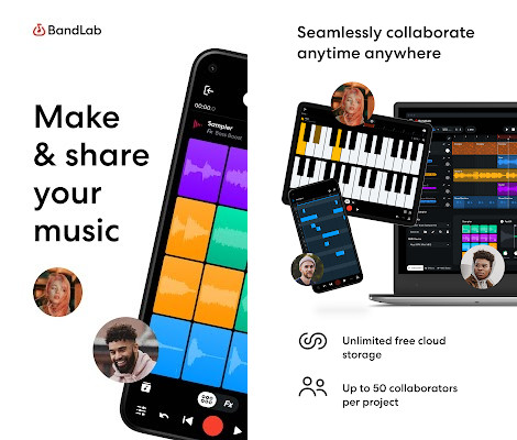 BandLab - Multi-track recording, Built-in effects, Royalty-free samples