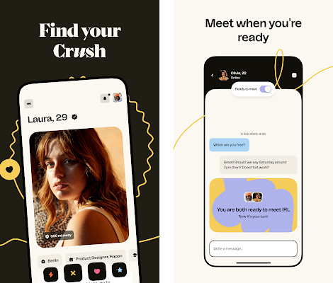 happn - Real-time location-based matching, CrushTime - anonymously express interest